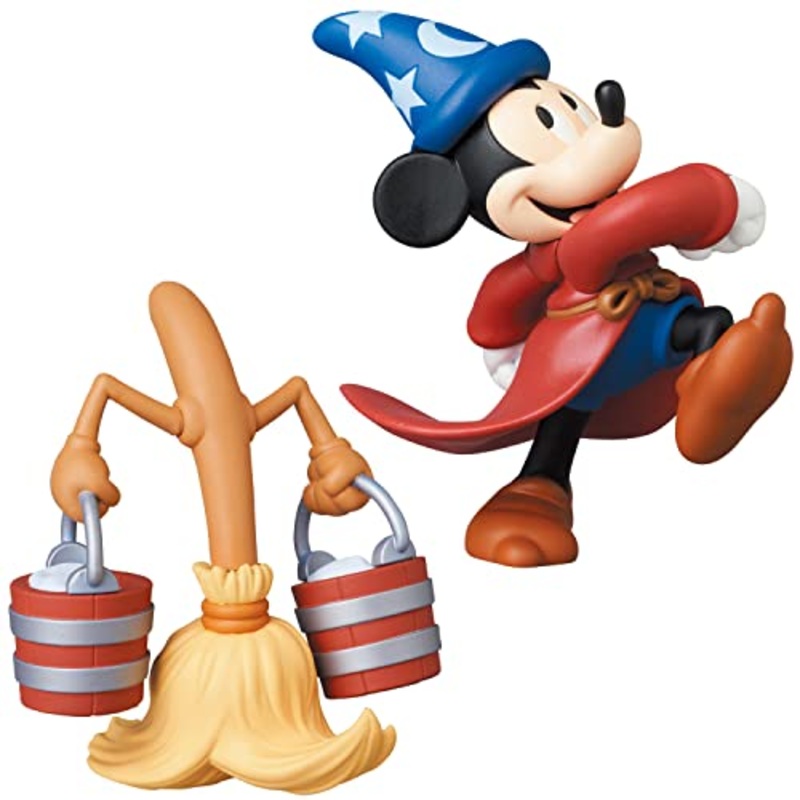 UDF Disney Series 10 "Fantasia" MICKEY MOUSE & BROOM