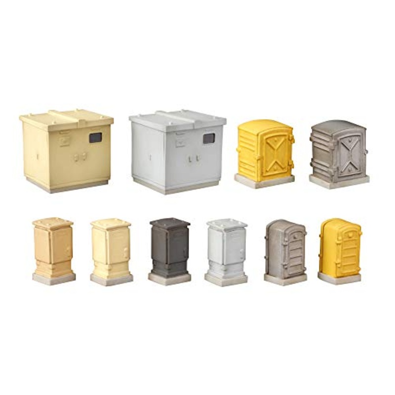 1/80 Scale Plastic Kit Relay Box Cubicle