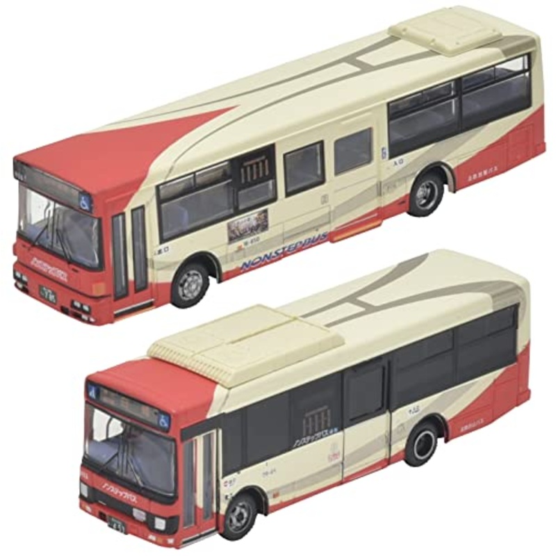 The Bus Collection Hokutetsu Group Integration Memorial Hokutetsu Kaga Bus & Hokutetsu Hakusan Bus 2 Car Set