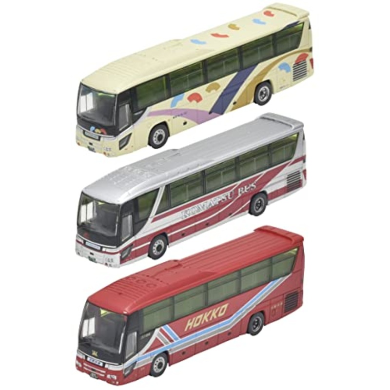The Bus Collection Hokutetsu Group Integration Memorial Hokutetsu Kanazawa Bus & Komatsu Bus & Hokuriku-kotsu Chartered Bus 3 Car Set