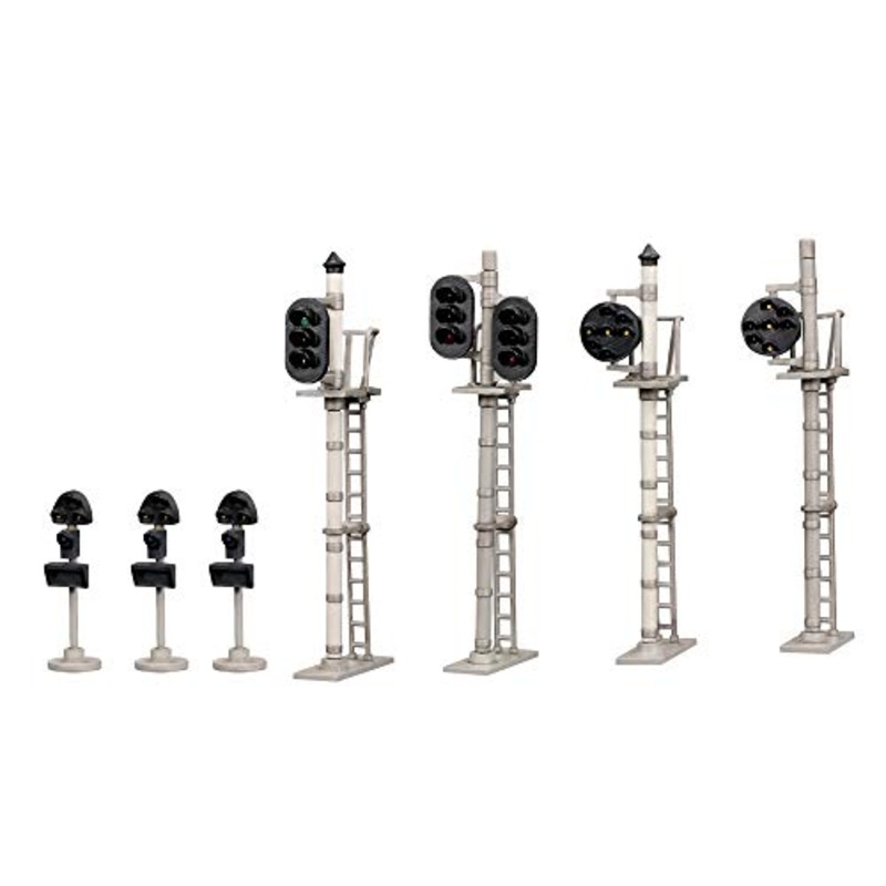 1/80 Scale Plastic Kit Railway Signal Set