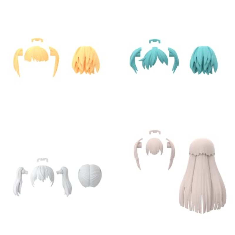 30MS Optional Hair Style Parts Vol. 5 Total 4 Types