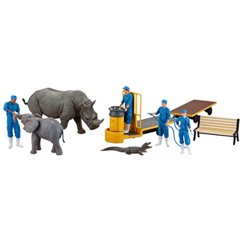 ARTPLA Keeper & Ceratotherium Simum Set