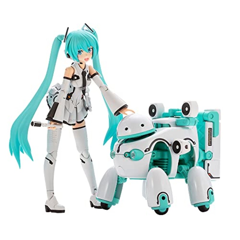 Frame Arms Girl Frame Music Girl Hatsune Miku (MARUTTOYS Ver.) with TAMOTU (Miku Ver.)