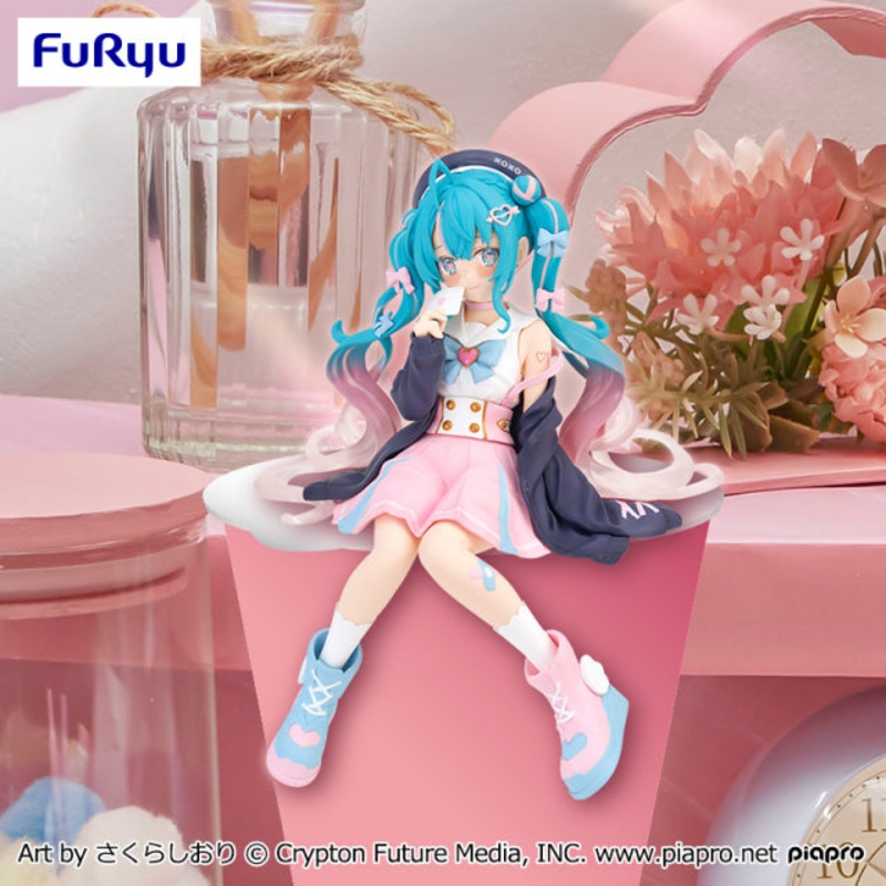 "Hatsune Miku" Noodle Stopper Figure Sailor Suit in Love ver.