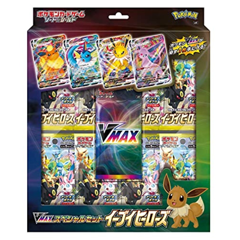 Pokemon Card Game Sword & Shield VMAX Special Set Eevee Heroes
