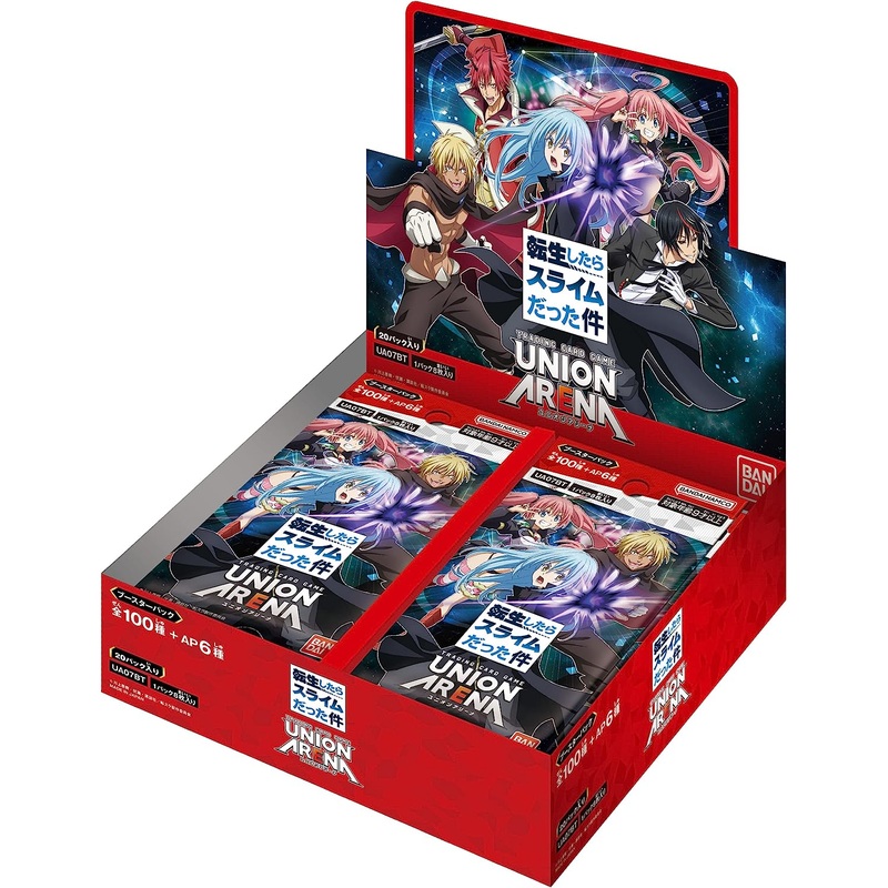 UNION ARENA "That Time I Got Reincarnated as a Slime" Booster Pack UA07BT (1 box: 20 packs)