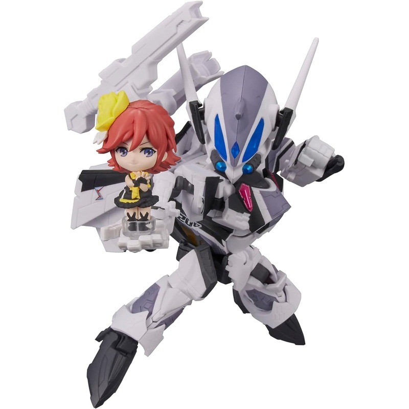 TINY SESSION "Macross Delta" VF-31F Siegfried (Messer Ihlefeld Fighter) with Kaname Buccaneer
