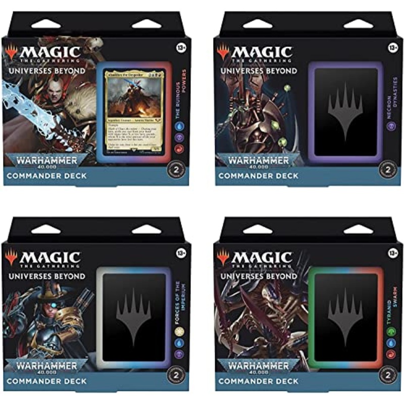 MAGIC: The Gathering Warhammer 40,000 Commander Decks 4 Types (English Ver.)