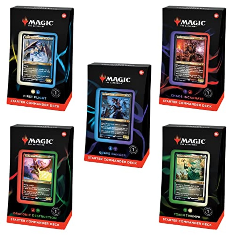 MAGIC: The Gathering Starter Commander Deck 5 Types (English Ver.)
