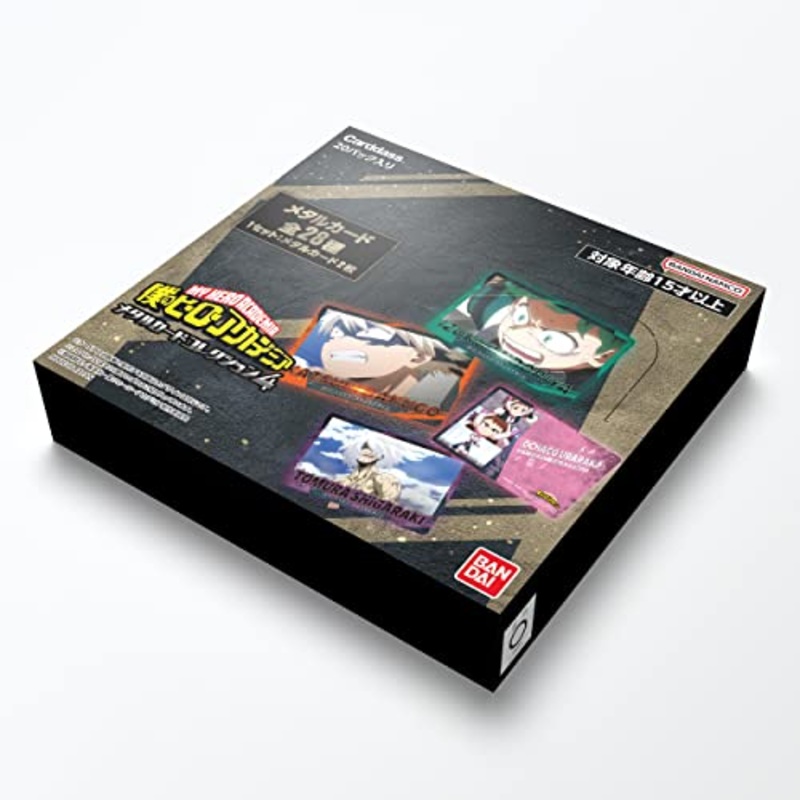 My Hero Academia Metal Card Collection 4 Pack Ver.