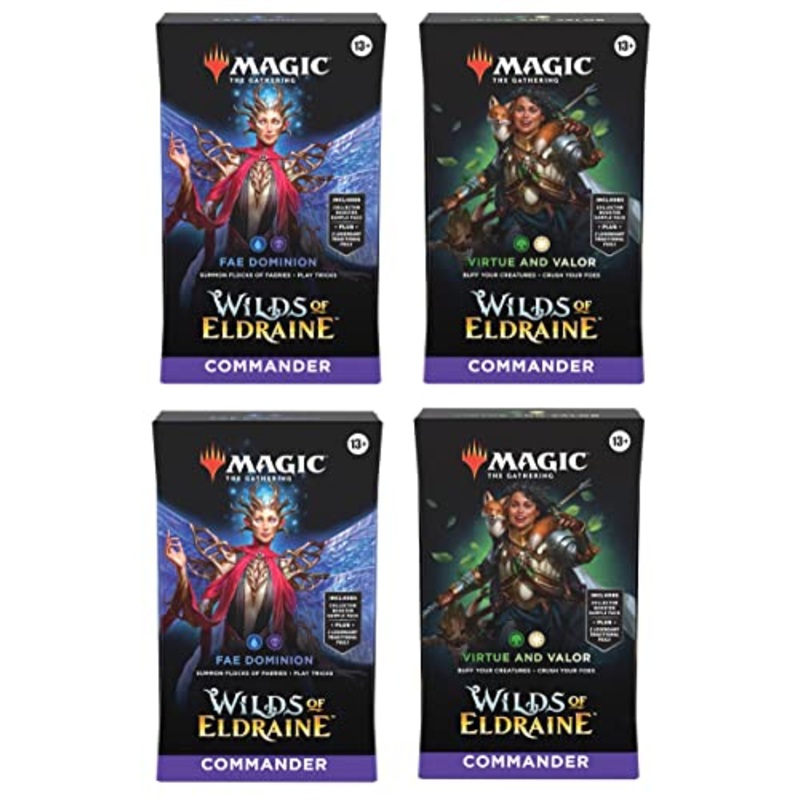 MAGIC: The Gathering Wilds of Eldraine Commander Deck 2 Types (English Ver.)