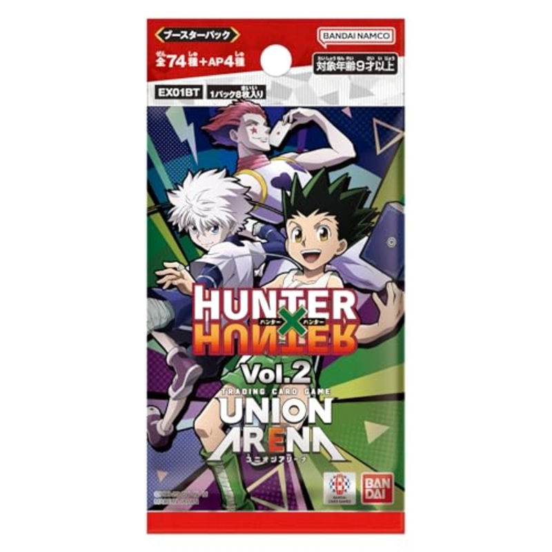 UNION ARENA "Hunter x Hunter" Booster Pack Vol. 2 EX01BT